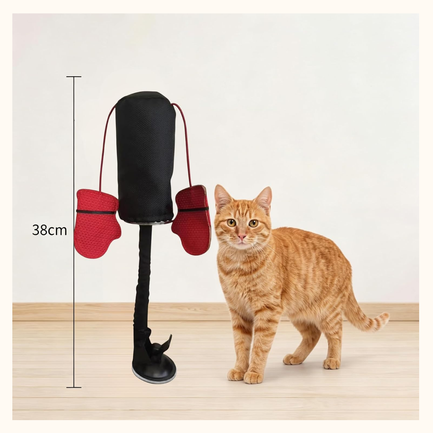 Interactive Cat Boxing Toy 🐾🥊