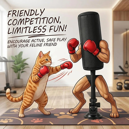 Interactive Cat Boxing Toy 🐾🥊